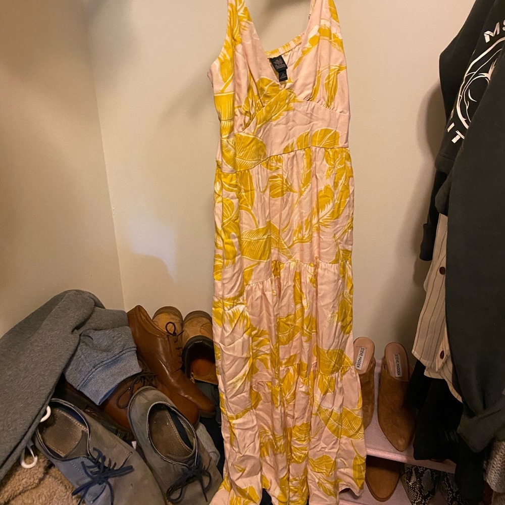 Floral midi dress
